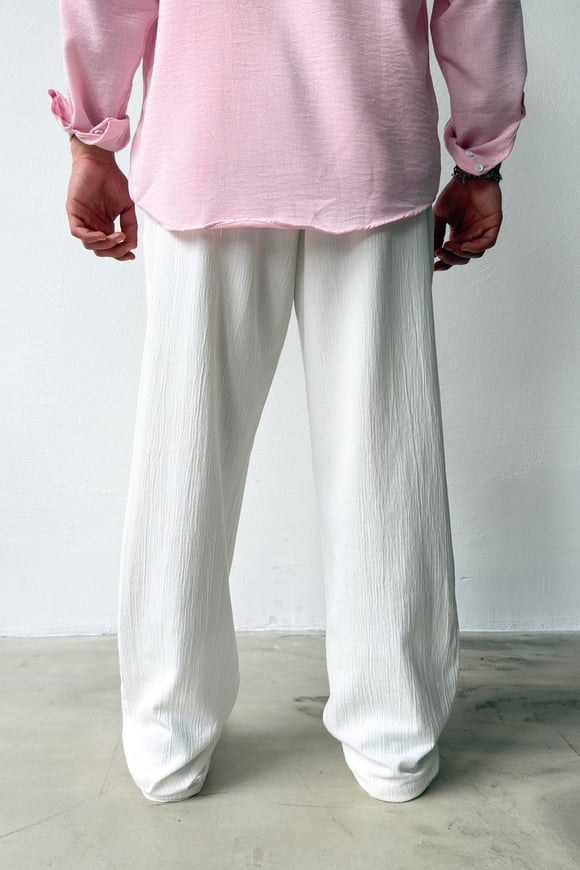 Baggy Keten Pantolon