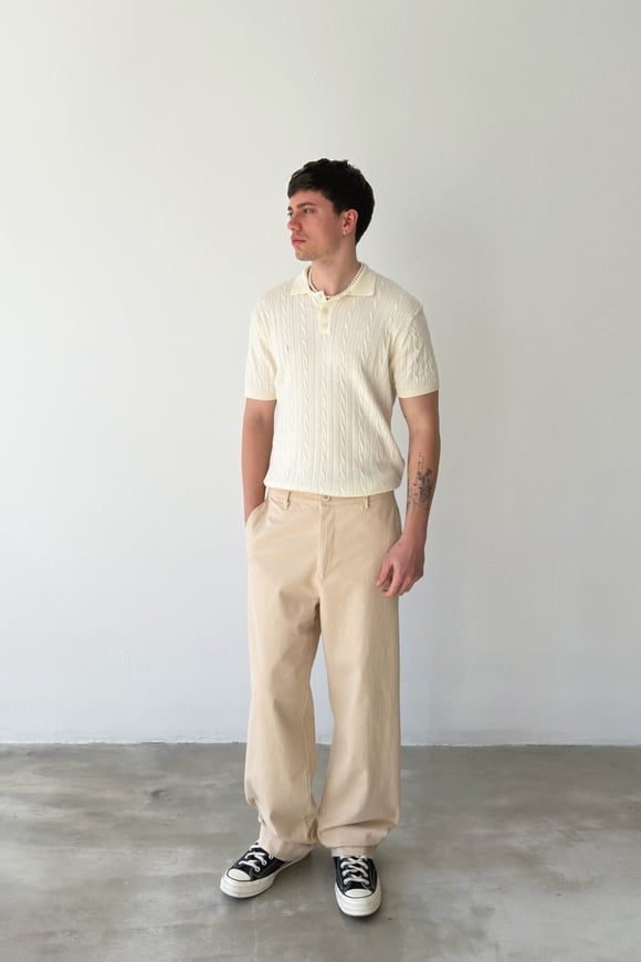 Basic Baggy Pantolon