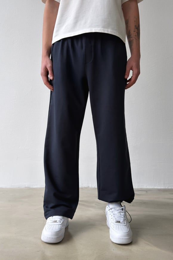 Basic Paça Stoper Lacivert Eşofman Altı