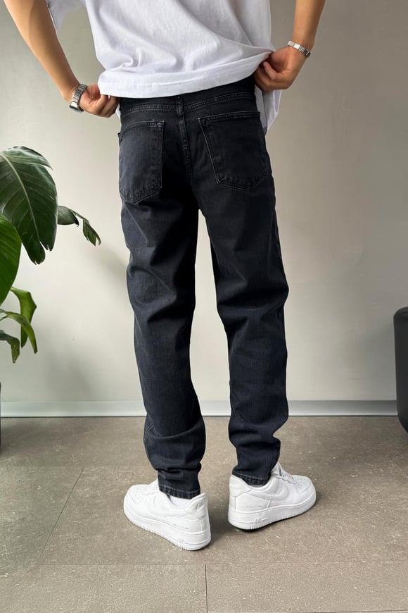 Basic Regular Antrasit Jean