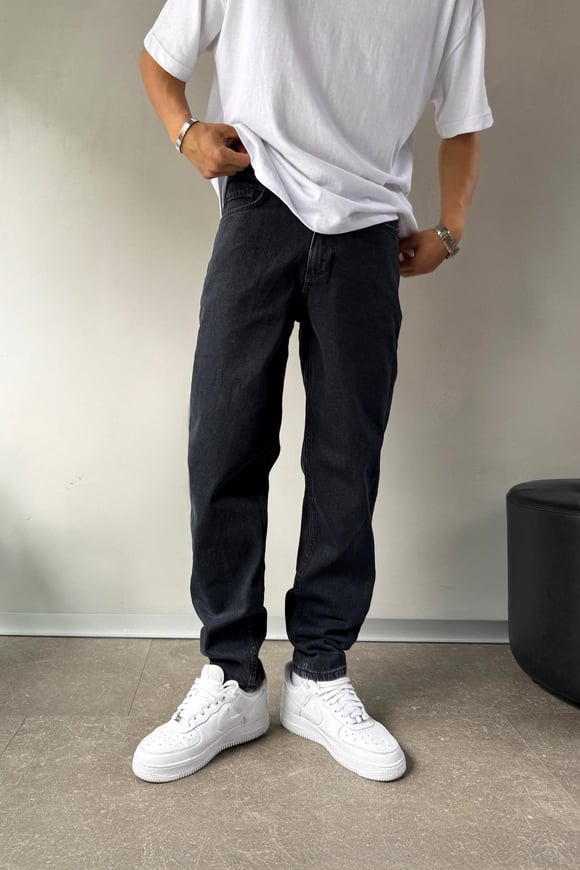 Basic Regular Antrasit Jean