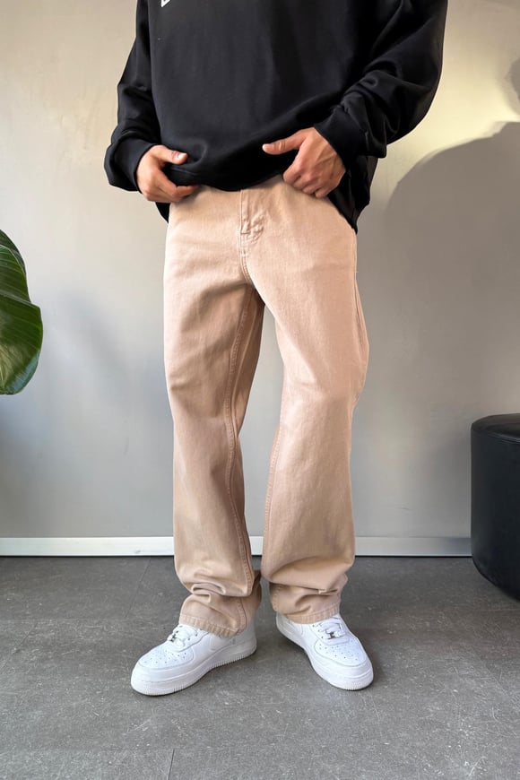 Basic Camel Regular Pantolon