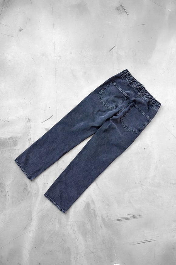 Bel Lastikli Yan Dikiş Detay Regular Jean