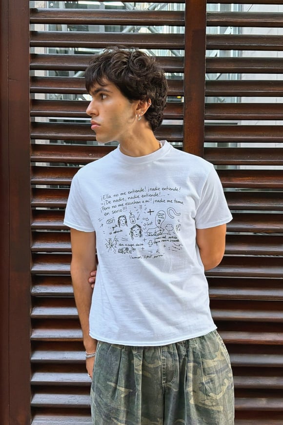 Sketch Rock Printed 70s Band tee