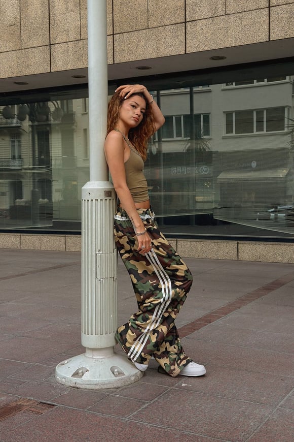 Camo Pattern Monster Fit Sweatpants