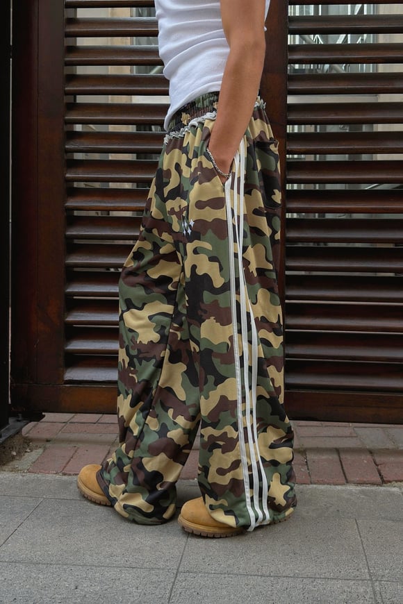 Camo Pattern Monster Fit Sweatpants