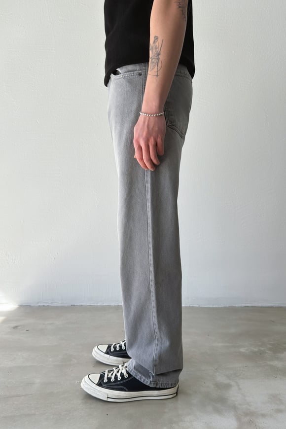 Çizgili Regular Jean