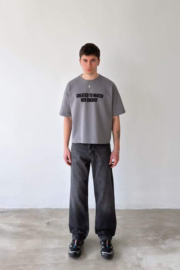 Çizgili Regular Jean