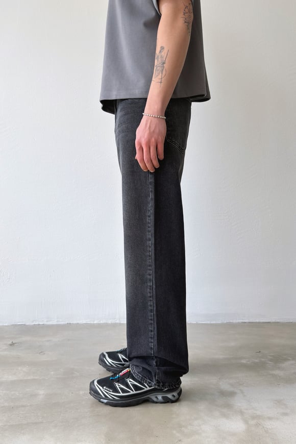 Çizgili Regular Jean