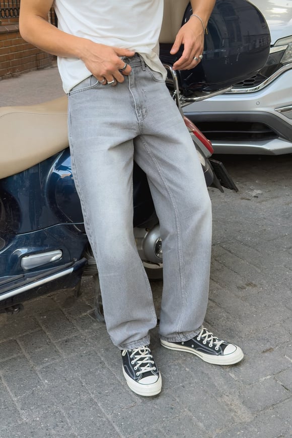 Night Grey Regular Pants