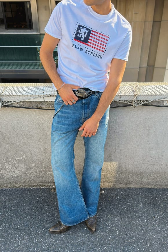 U.S. Printed 70s Band tee