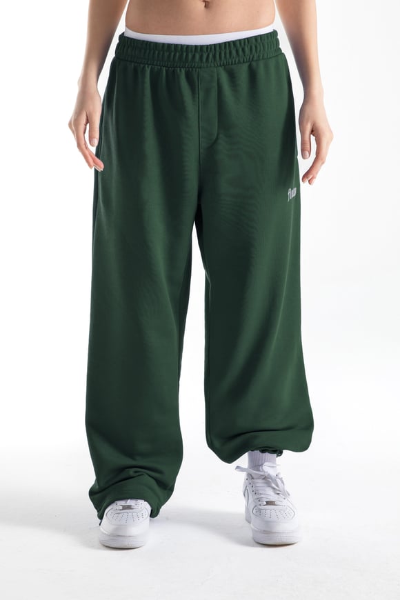 Flaw Atelier Yeşil Baggy Eşofman Altı