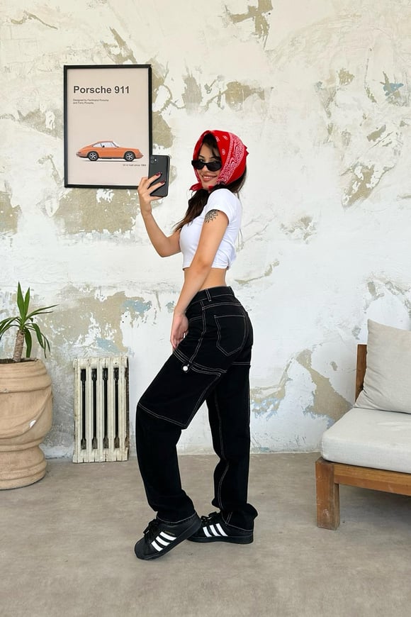 Flaw Atelier Basic Beyaz Crop