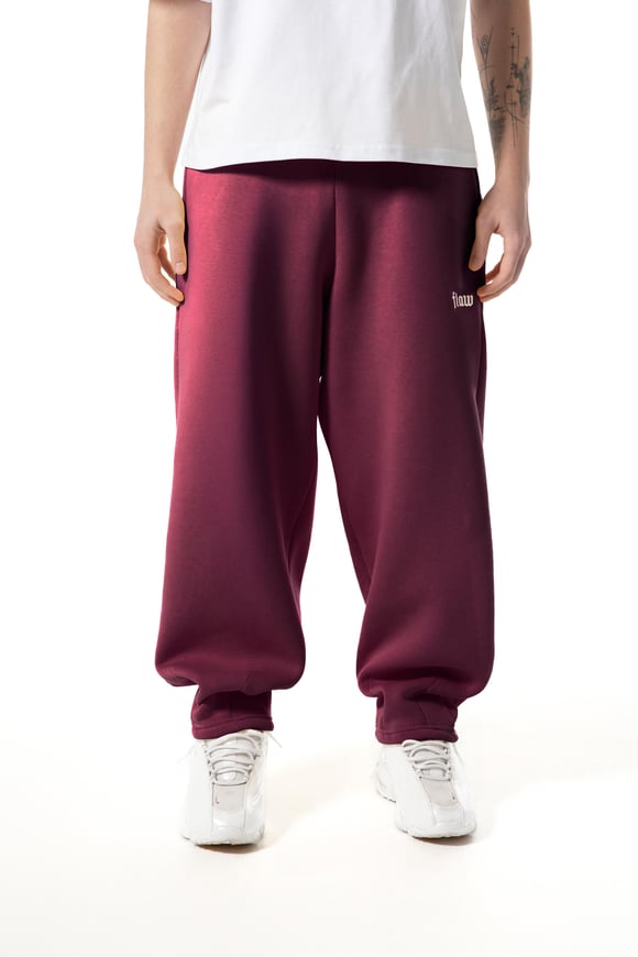 Flex Tech Bordo Oversize Eşofman