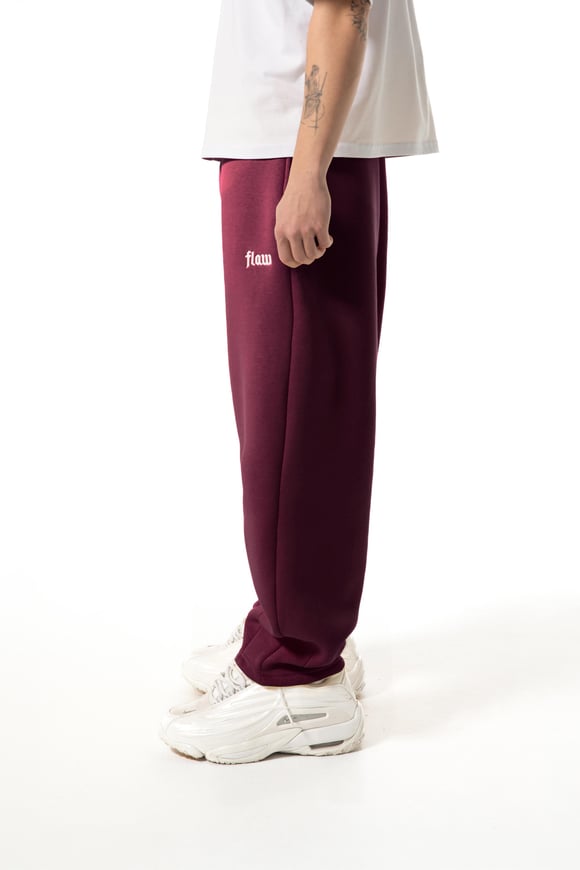 Flex Tech Bordo Oversize Eşofman