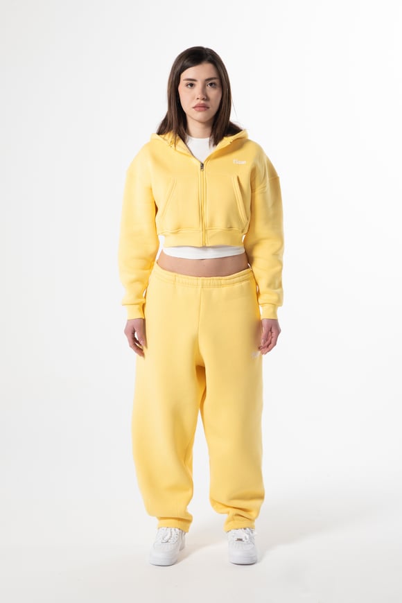 Flex Tech Sarı Oversize Eşofman