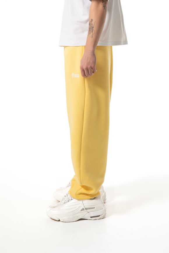 Flex Tech Sarı Oversize Eşofman