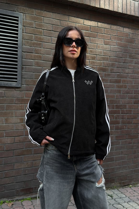 FW Star Black Corduroy Jacket