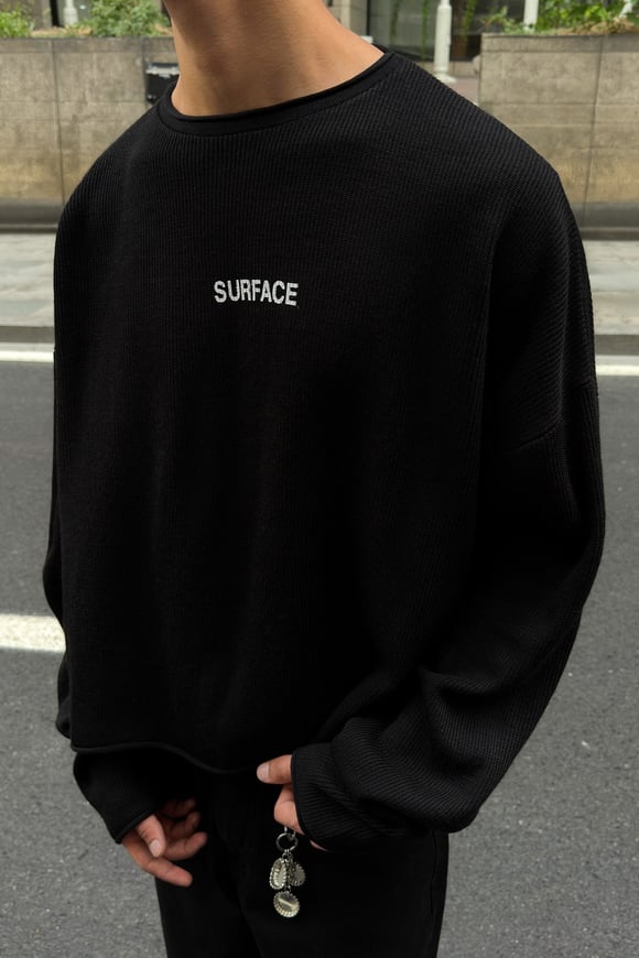 Grain Black Knit