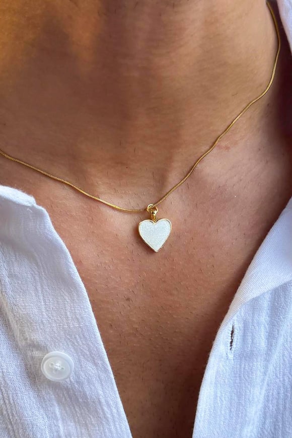 Heart Chain Altın Sarısı