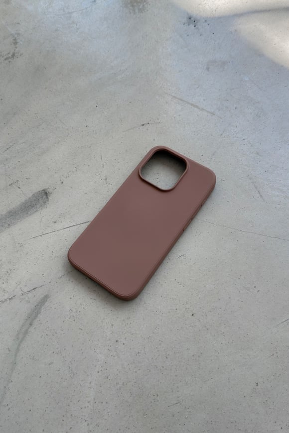 Iphone 15 Pro Uyumlu Silikon Düz Kılıf