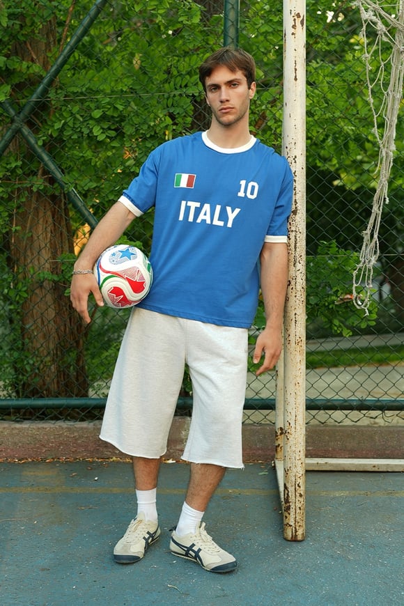 Italy 10 Baskılı Tişört