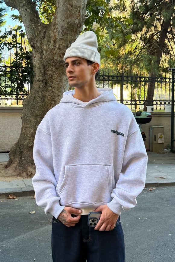 Deadpan Melange Hoodie