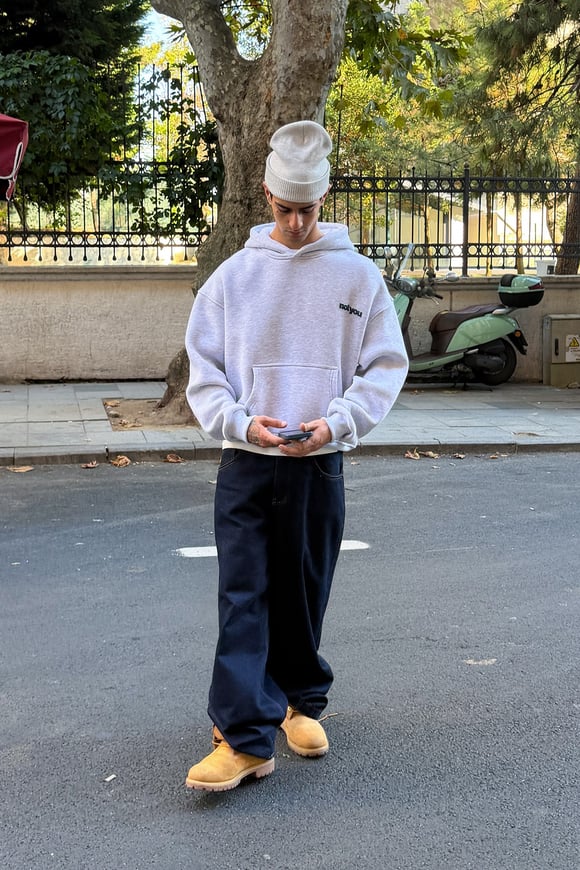 Deadpan Melange Hoodie