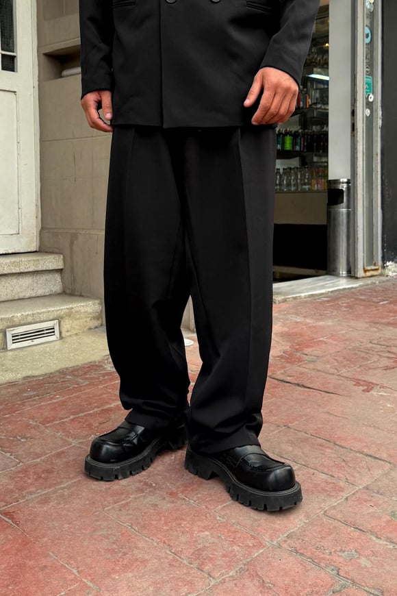 Oversize Takım Elbise Siyah
