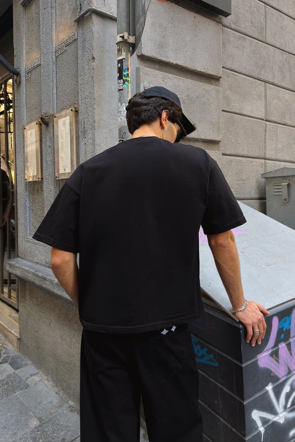 Patch Boxy Tee