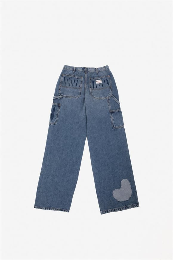 Patchy Custom Pants Mavi