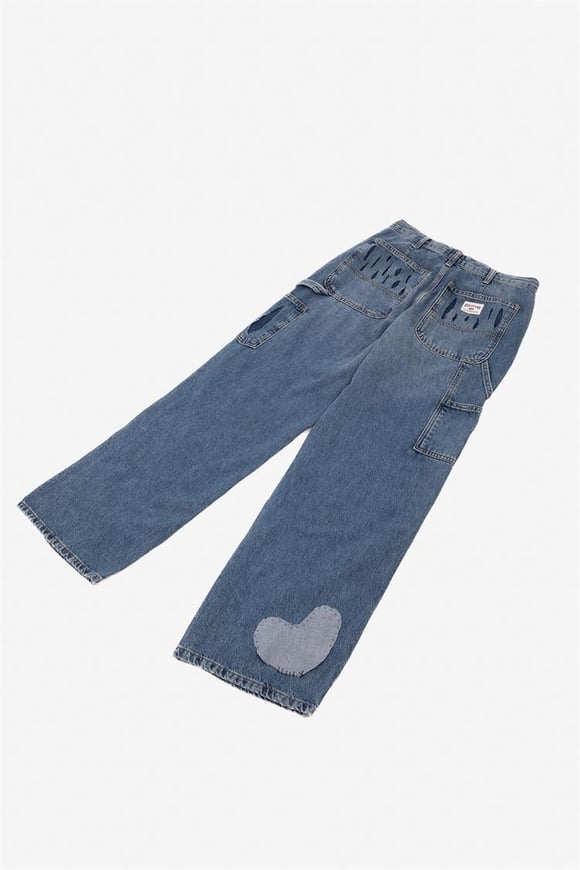 Patchy Custom Pants Mavi