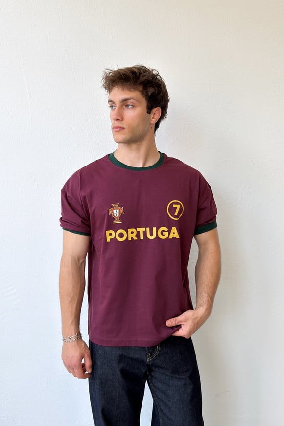 Portugal 10 Baskılı Tişört