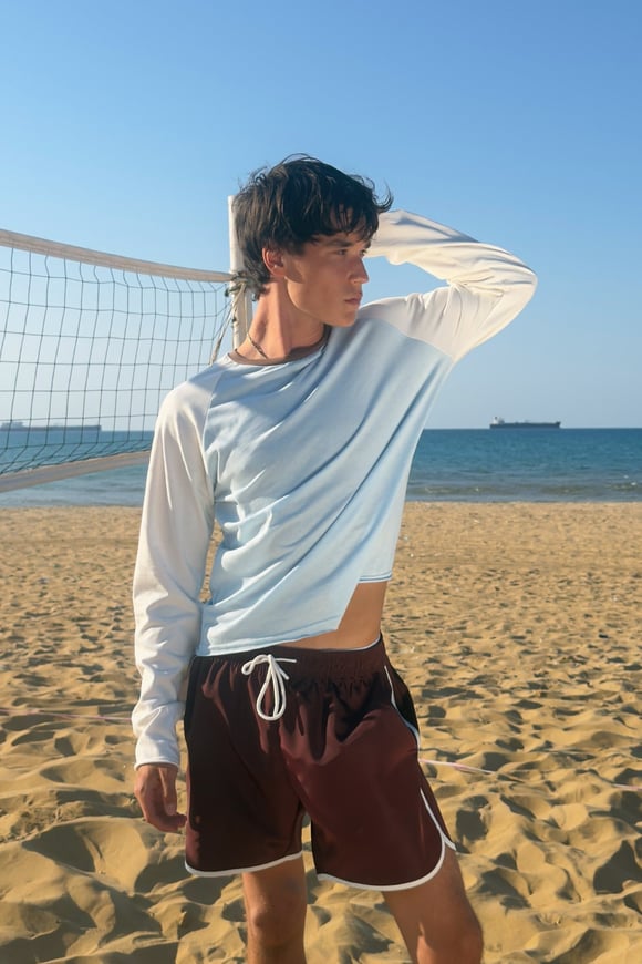 Color Block Longsleeve T-shirt
