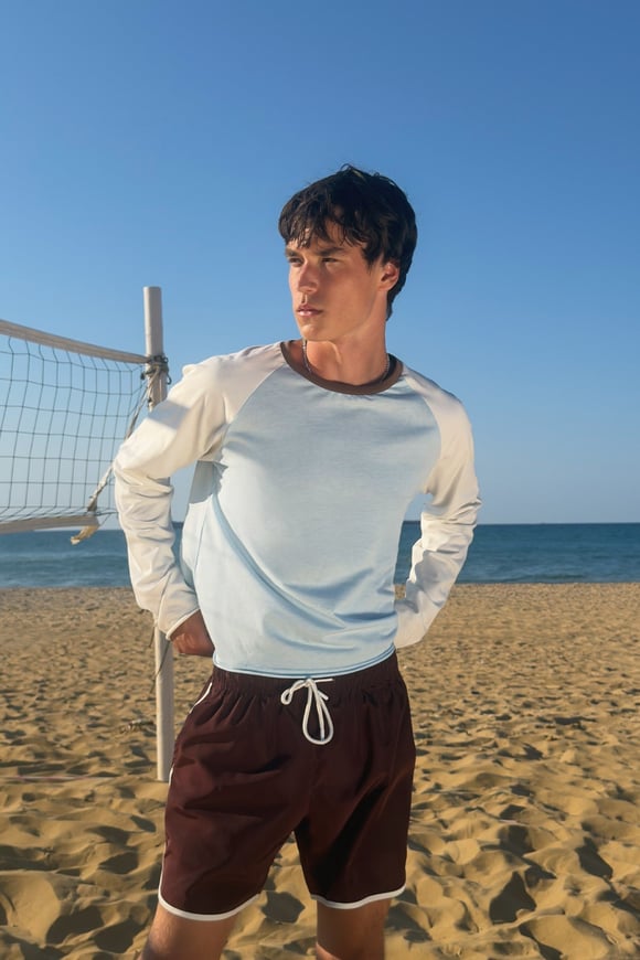 Color Block Longsleeve T-shirt
