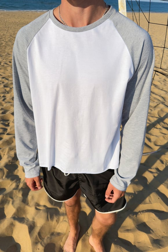 Color Block Longsleeve T-shirt