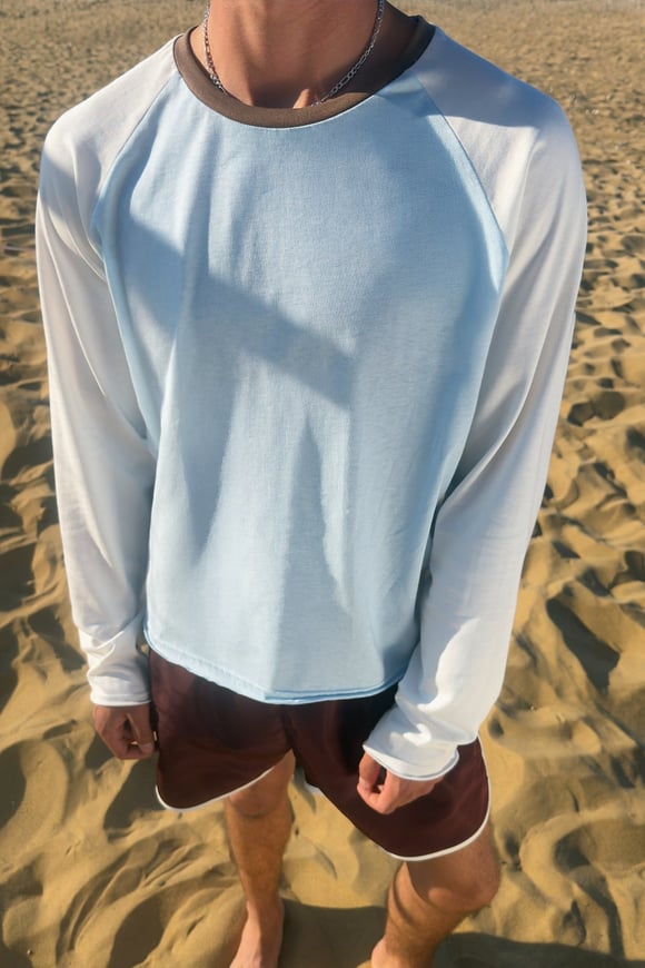 Color Block Longsleeve T-shirt