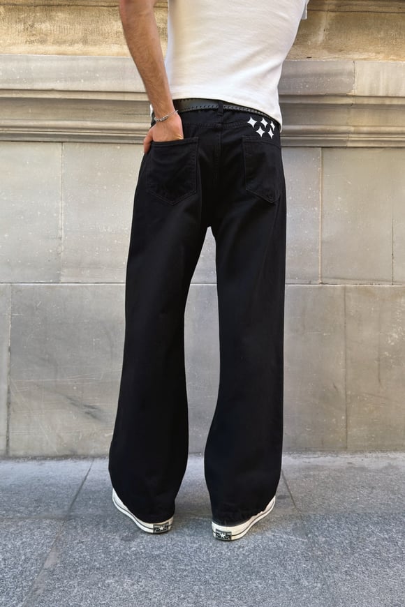 Raw Black Relax Fit Jean