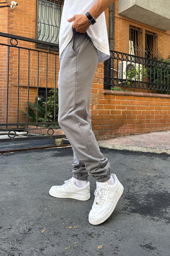 Regular Jogger Eşofman Altı Füme