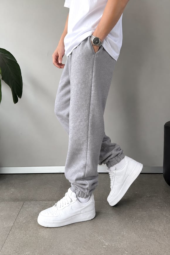 Regular Jogger Eşofman Altı Gri