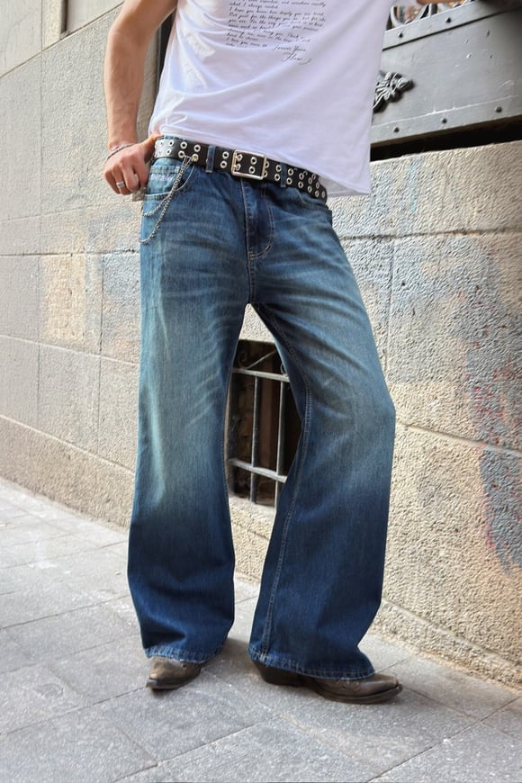 Rockstar Blue Flared Jean
