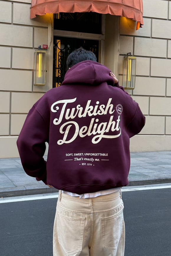 Turkish Delight Burgundy Hoodie