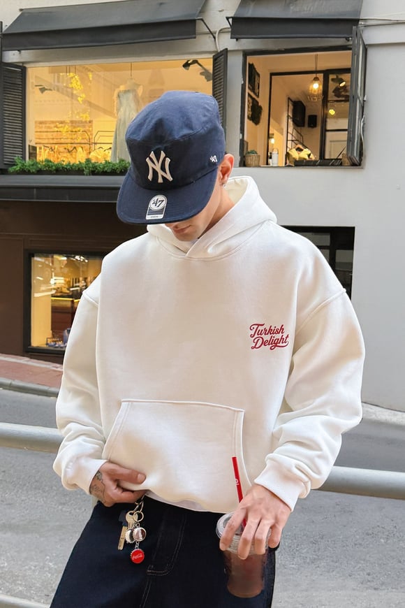 Turkish Delight Ecru Hoodie