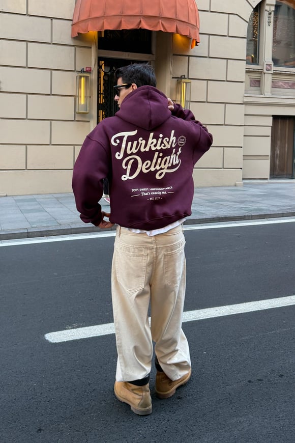 Turkish Delight Burgundy Hoodie