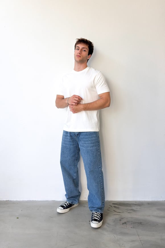 Washed Baggy Jean