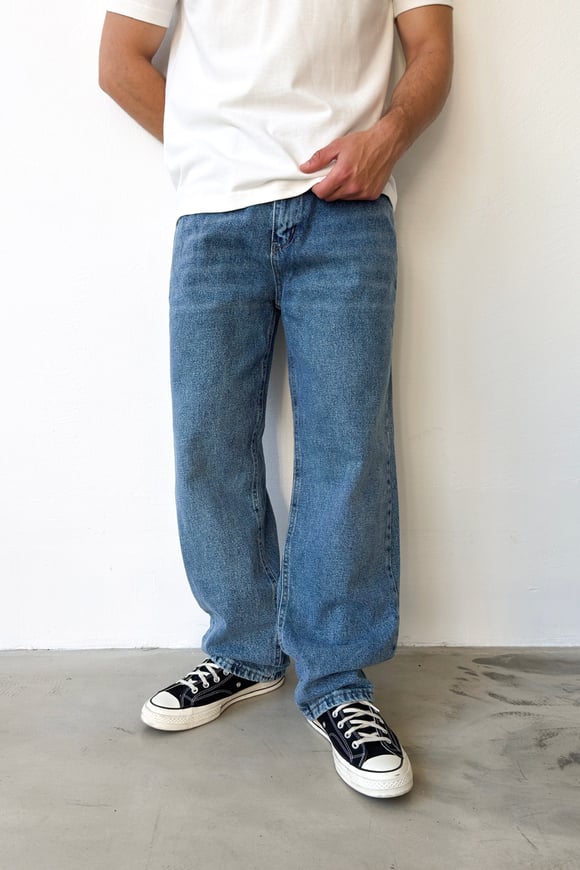 Washed Baggy Jean