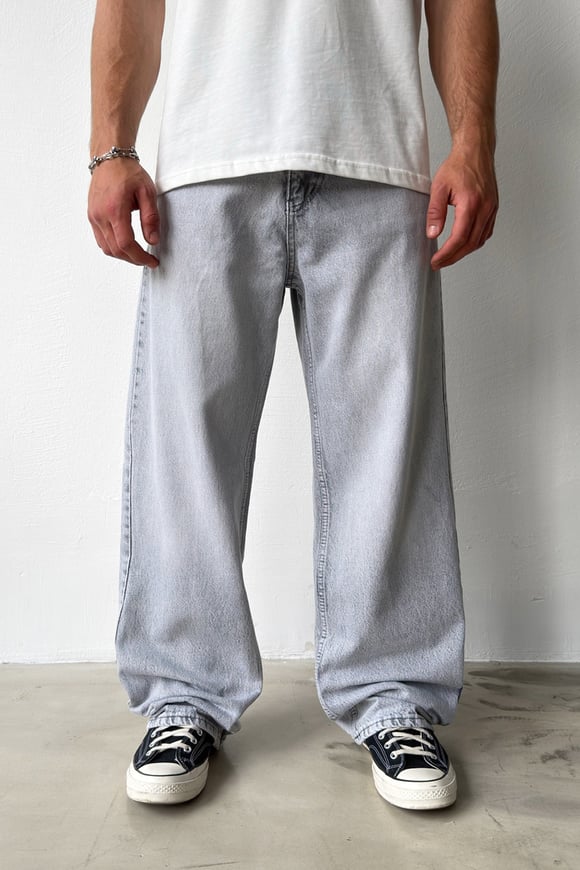 Yıkamalı Baggy Jean