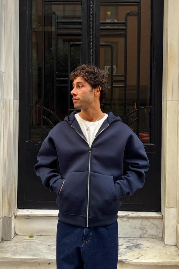 Basic Zip Hoodie