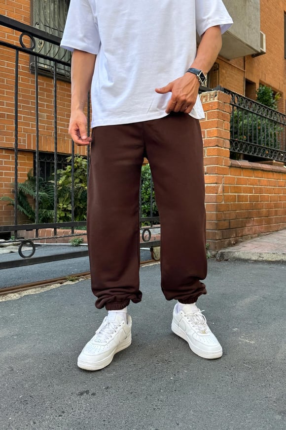 Bel Bağcıklı Cep Detaylı Jogger Eşofman Altı