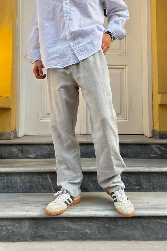 Bel Lastikli Rahat Baggy Pantolon